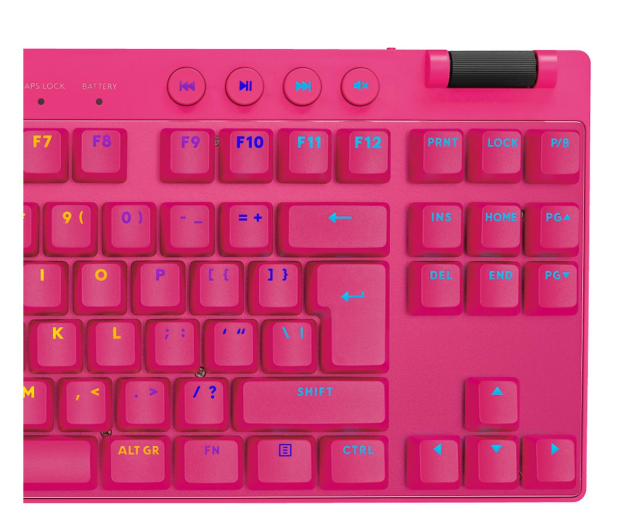 LOGITECH G PRO X TKL Lightspeed Tactile magenta 920-012159 - 1172774 - zdjęcie 6